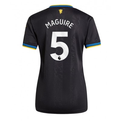 Ženski Nogometni dresi Manchester United Harry Maguire #5 Tretji 2025-26 Kratek Rokav Ženski Nogometni dresi Manchester United Harry Maguire #5 Tretji 2025-26 Kratek Rokav